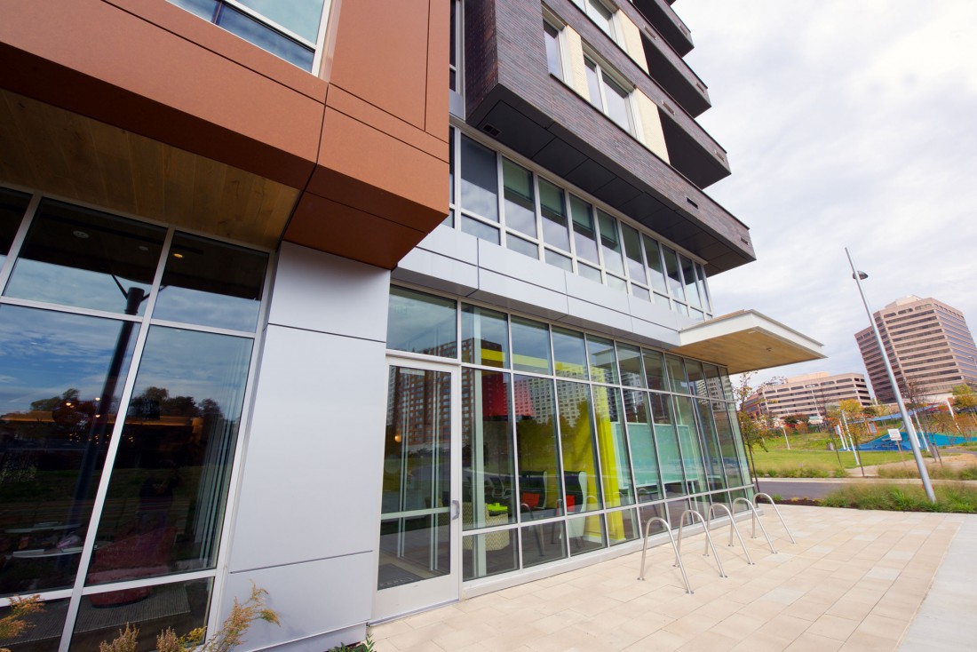 The Blairs, The Pearl, Silver Spring, MD, Design Collective, Clark Construction Group, CEI Materials R4000 Rainscreen